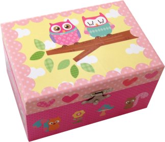 Owls Music Box