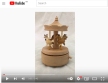 wood musical carousels