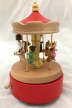 wood musical carousels