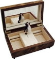 Dancing Couple Musical Jewellery Boxes