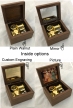 Wooden Keepsake Music Boxes